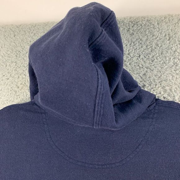 Champion Spellout Hoodie Mens Extra Large Blue Sweatshirt Outdoor Athletic Gym - Picture 7 of 12